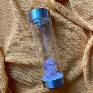 Vitajuwel Glass and Crystal Bottle